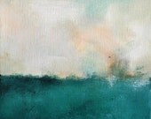 Seascape 44 - original Oil painting 8x8 Inch