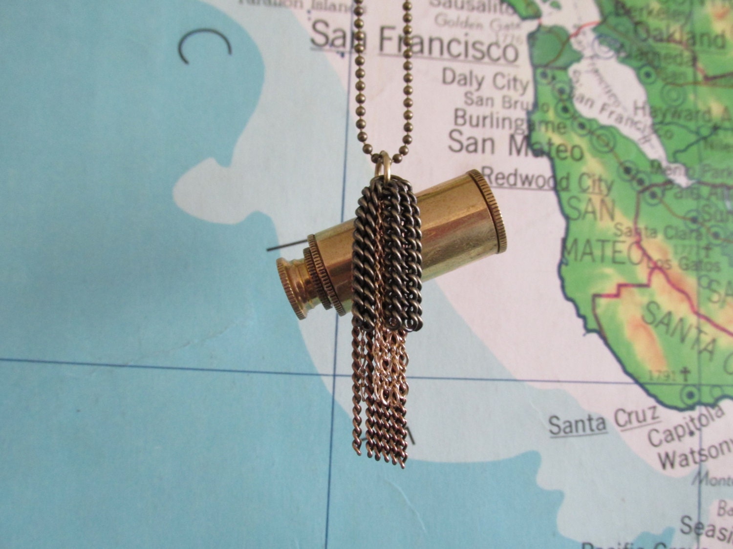 Miniature Mariners Looking glass - The Minke necklace