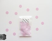 Pink Circle Confetti Medium - Pick Your Color