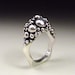 Sterling Silver raindrop ring