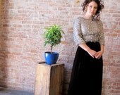 Vintage Beaded Velvet Dress