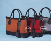 Handmade Genuine Leather Bag/Tote bag/ Messenger Bag/Leather Satchel/Crossbody Bag