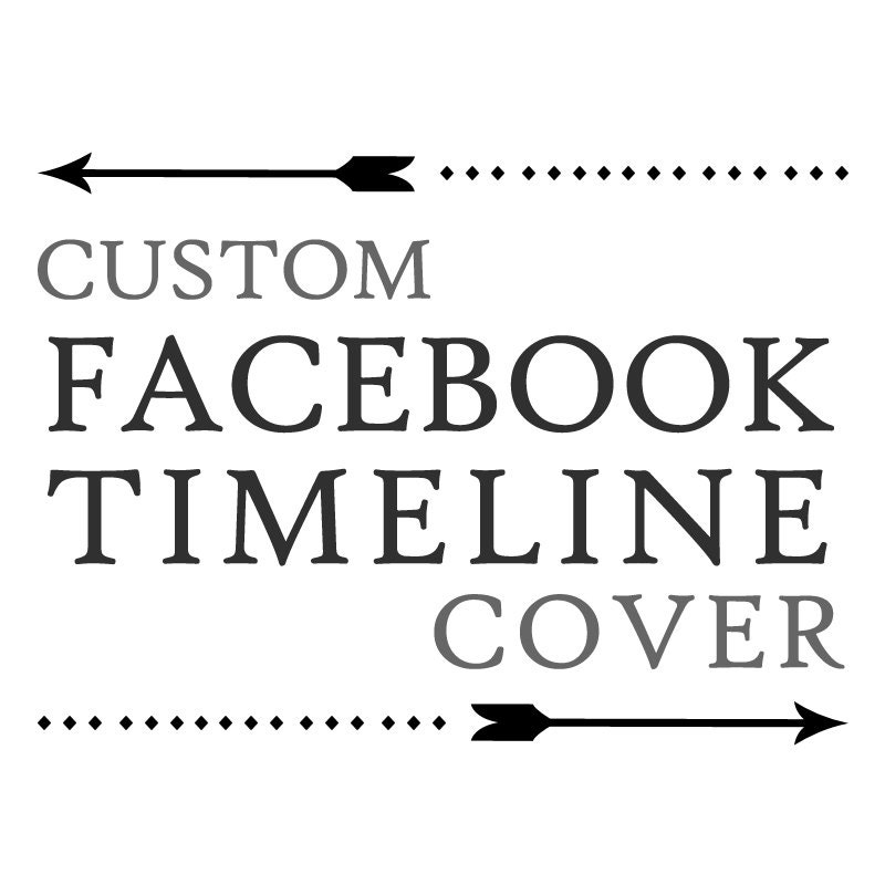 Custom Facebook Timeline Cover / Personalized Graphic Design for Facebook Business or Personal Page / Blog Header Banner