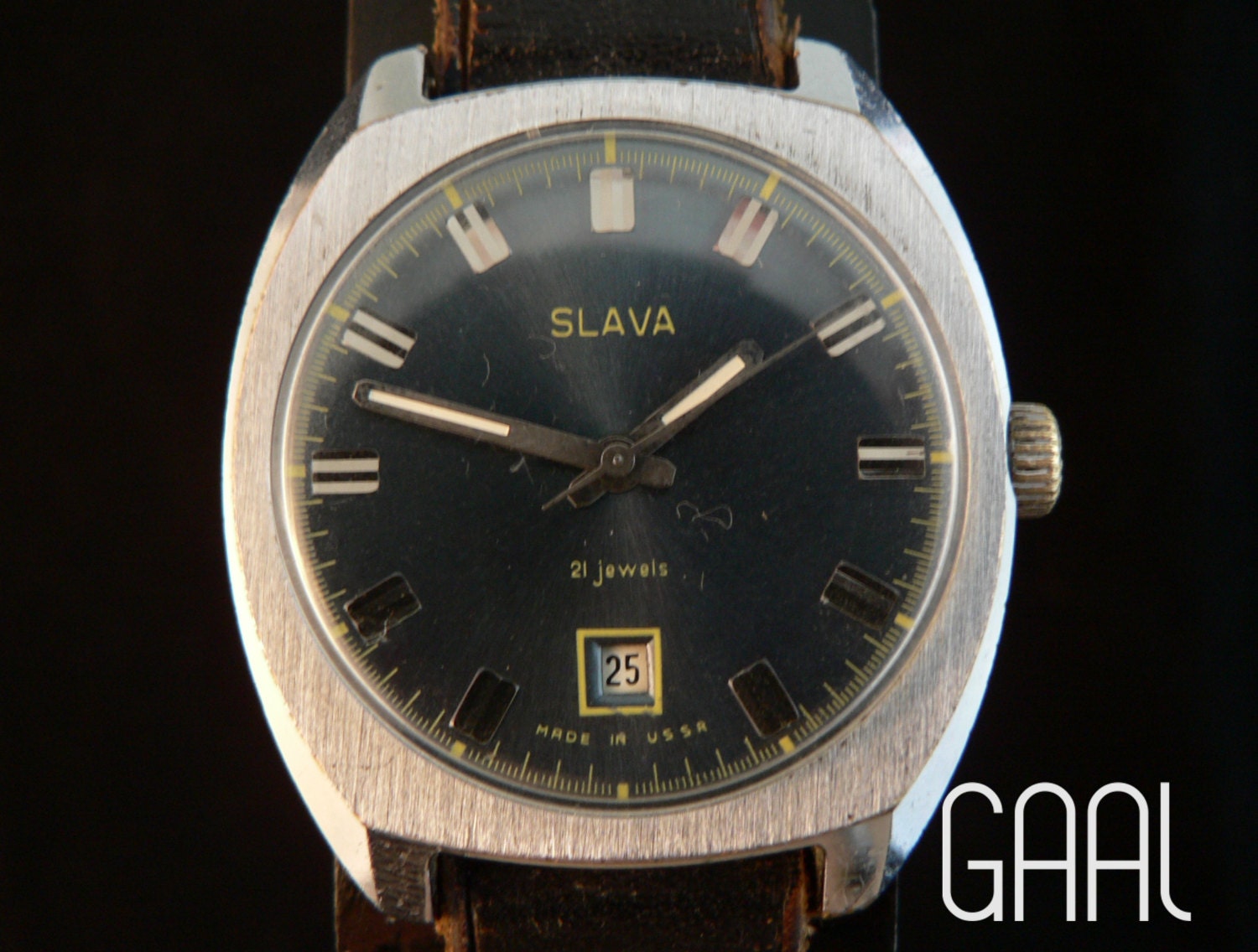 Vintage Slava mens watch