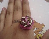 Adjustable cute Ice Cream Ring