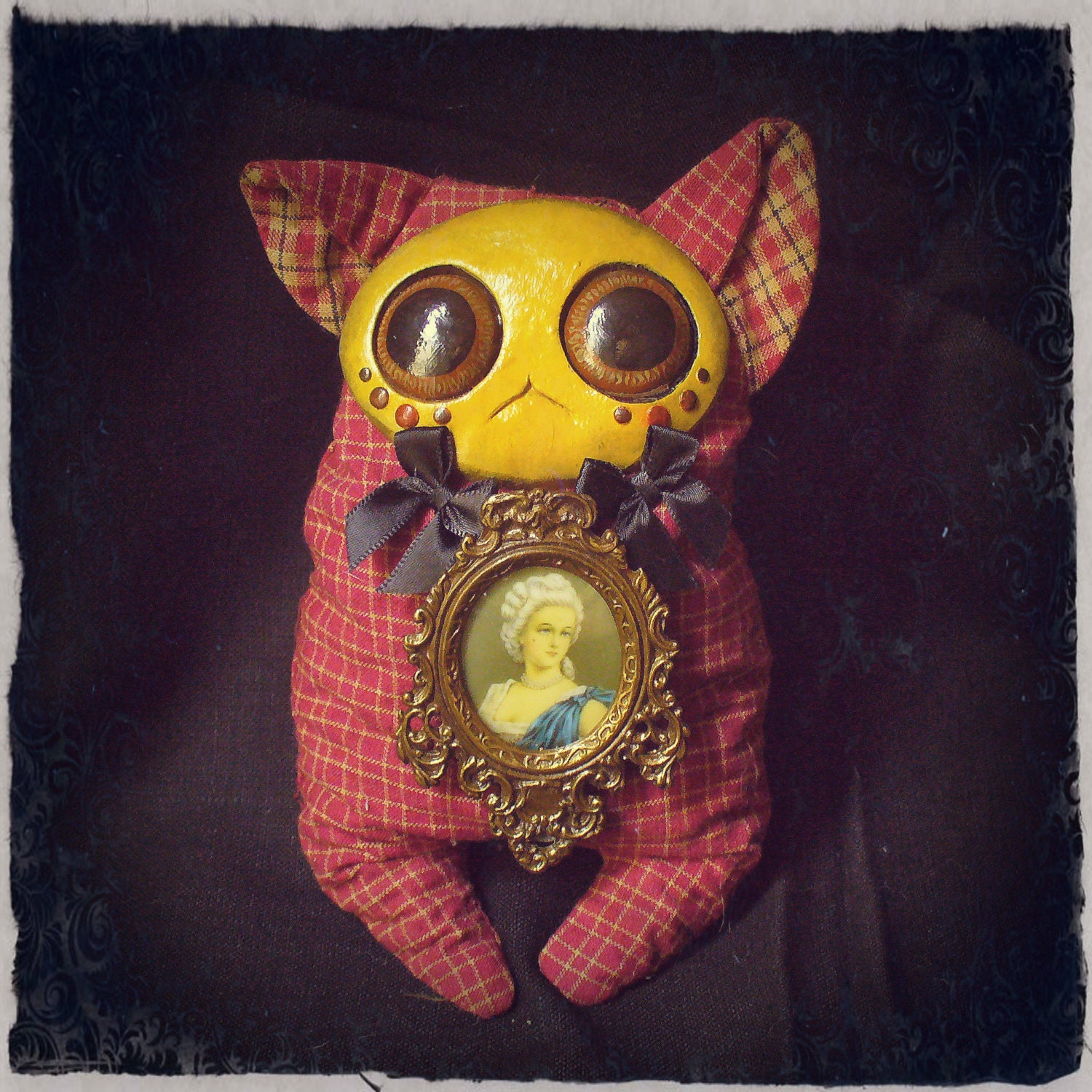 Gritters: Mousha - OOAK art toy