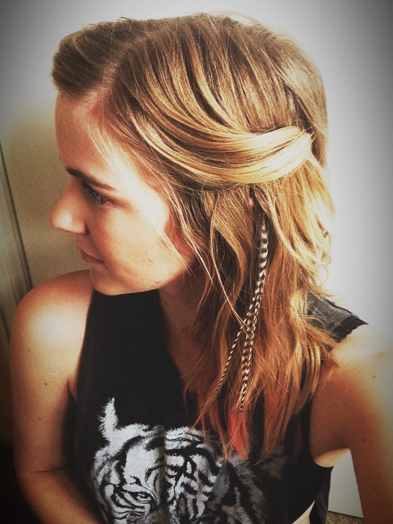 Coachella Feather Hair Clips