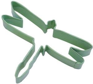 Mint Dragonfly Coated Cookie Cutter, Poly Resin Coated Metal