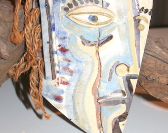 Wonderful Abstract Sculpted Face Mask by Joe Derr
