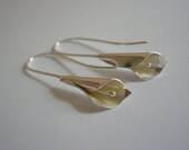 Silver Lily Earrings