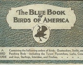 Vintage 1931 The Blue Book of Birds of America