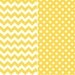Latchy Catchy in Yellow Chevron&Dot Reversible (Patents Pending)