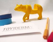 Custom Color Bear Toy Animal Business Card Holder // Unique, personalized gift idea