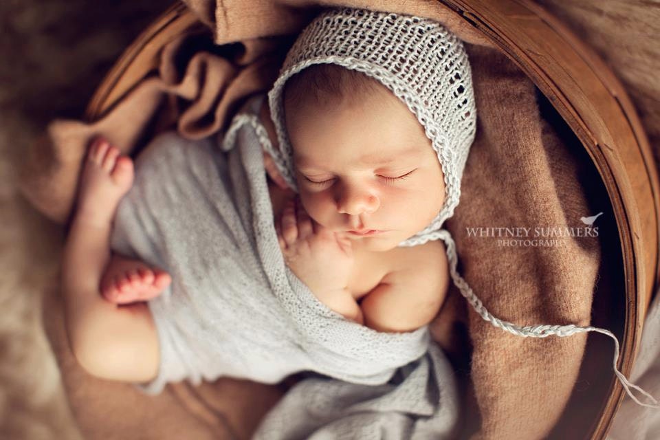 Bamboo Yarn, Boy Bonnet, knit hat, Photography Prop, little soft bonnet in light grey, ultra thin bamboo yarn