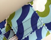 Six Designer Fabric Cash Envelopes With Velcro Wrap