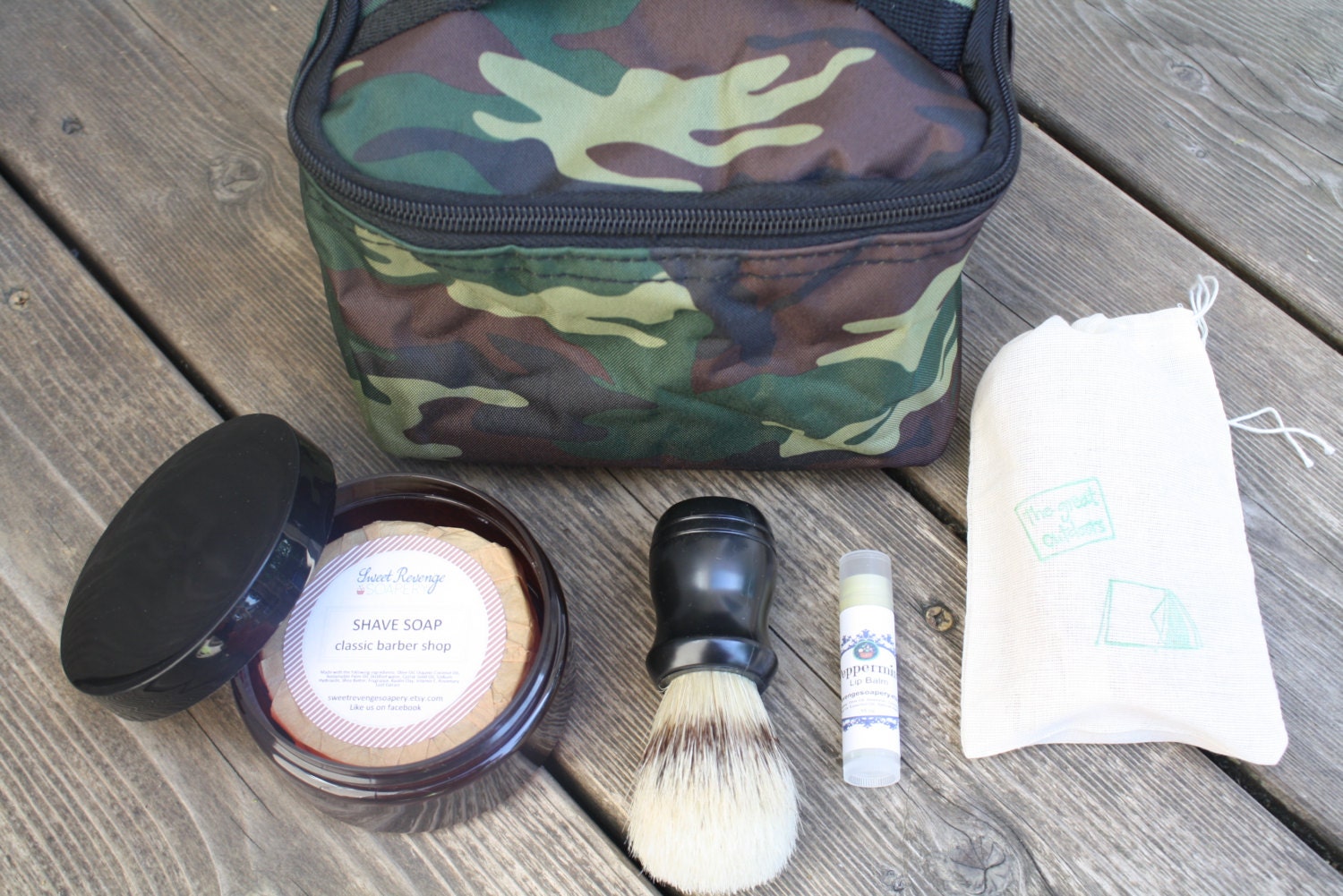 Graduation Gift Set - Shave Gift - Father's Day Gift Set - Travel Shave Set