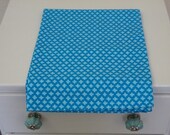 100% Organic Cotton Standard Pillow Case In Shades of Blue