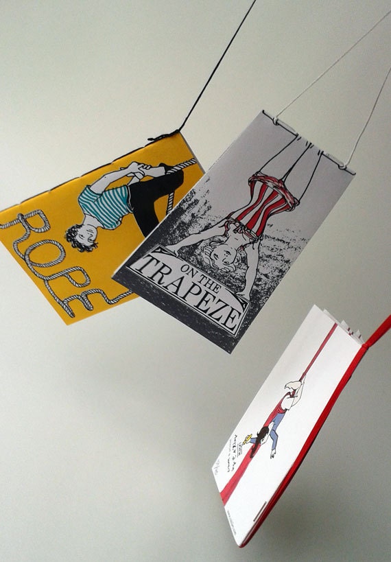 Aerial trilogy - handmade artist books, limited edition