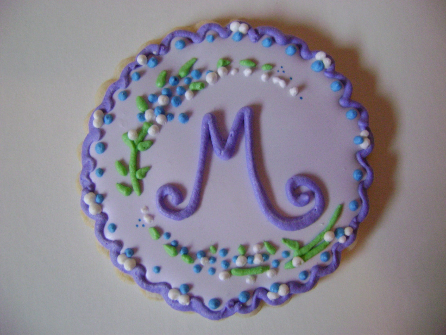 Monogram Cookies