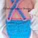 Instant Download PDF Baby Crochet Diaper Cover Overalls Pattern
