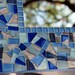 Blue Mosaic Wall Mirror, CUSTOM