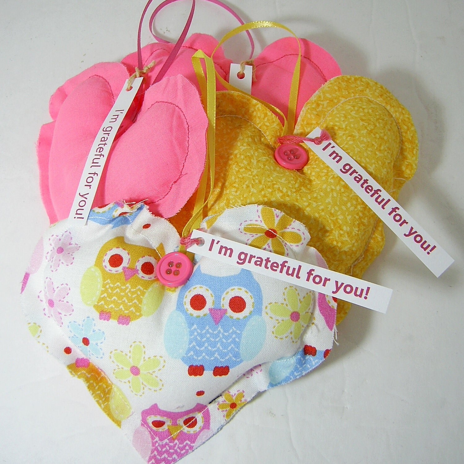 Thank You Gift Grateful Heart(TM) Set Owls