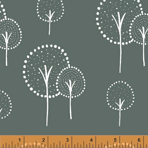 Glimma by Lotta Jansdotter - Kulla (Slate) - Half Yard