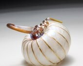 Aspen White Medium Tilt Pumpkin (00116)