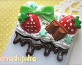 CUSTOM Kawaii Cute Decoden Compact Mirror