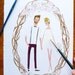 London Fog Custom Wedding Portrait