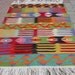 VINTAGE Turkish Kilim Rug Carpet, Handwoven Kilim Rug,Antique Kilim Rug,Decorative Kilim, Naturel Wool  30,7" X 46"
