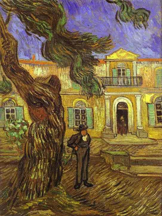 Tree And Man Cross Stitch Pattern