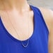 Maxima - Minimal, 14k gold filled long layering necklace