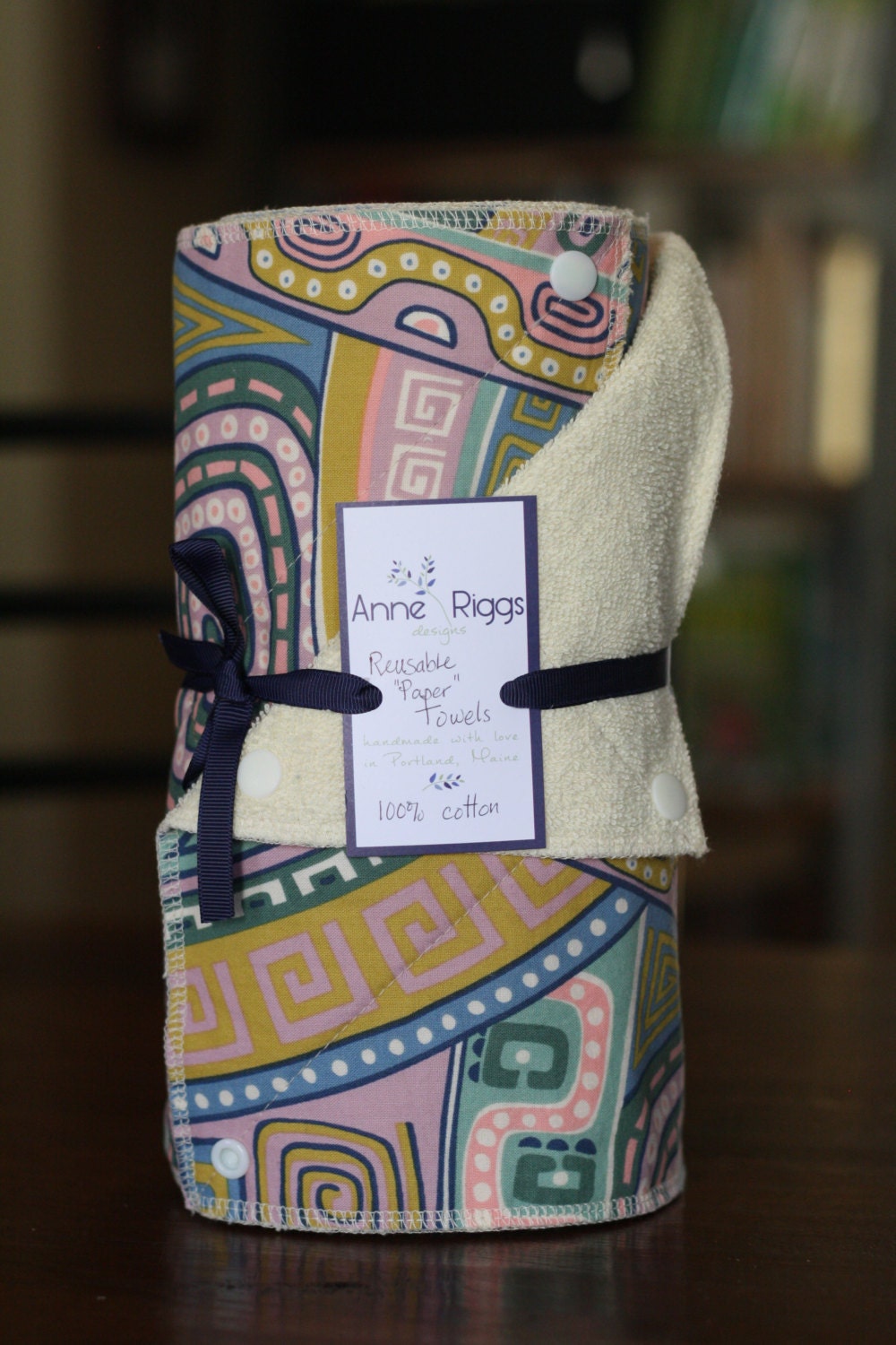 Reusable Cloth  Paper Towel Roll Set of 12 Earth Friendly 20% Discount