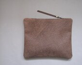 leather clutch, modern, minimal, fold-over clutch