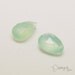 2pcs Indian Organic Polished Teardrop Crystal Beads (YA1110)