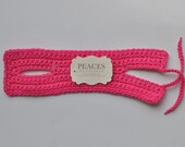 Bright / Hot Pink Door Bumper - Door Jammer, Door Stopper, Door Muffler, Door Knob Cozy