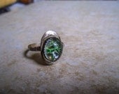 Green Moss Ring by Heron and Lamb