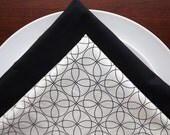 Cloth Napkin - Reversible - Classic - Set of Four (4)