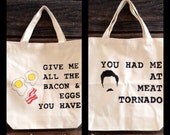 Ron Swanson Double-Sided Tote