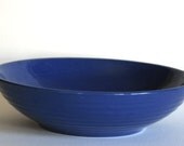 Unmarked Large Bowl cobalt - sodish