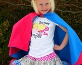 Personalized Super Hero Capes Great for Birthdays, Embroidered, Appliqued, Monogrammed