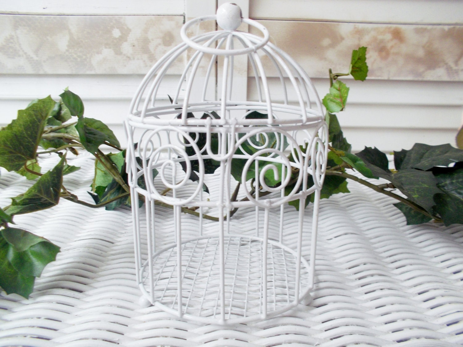 Sale Metal Bird Cages.Set of 6 Metal Cages - Party Favors.Place holders.For Weddings,Parties Treasury list item