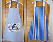 Reversible Girl aprons