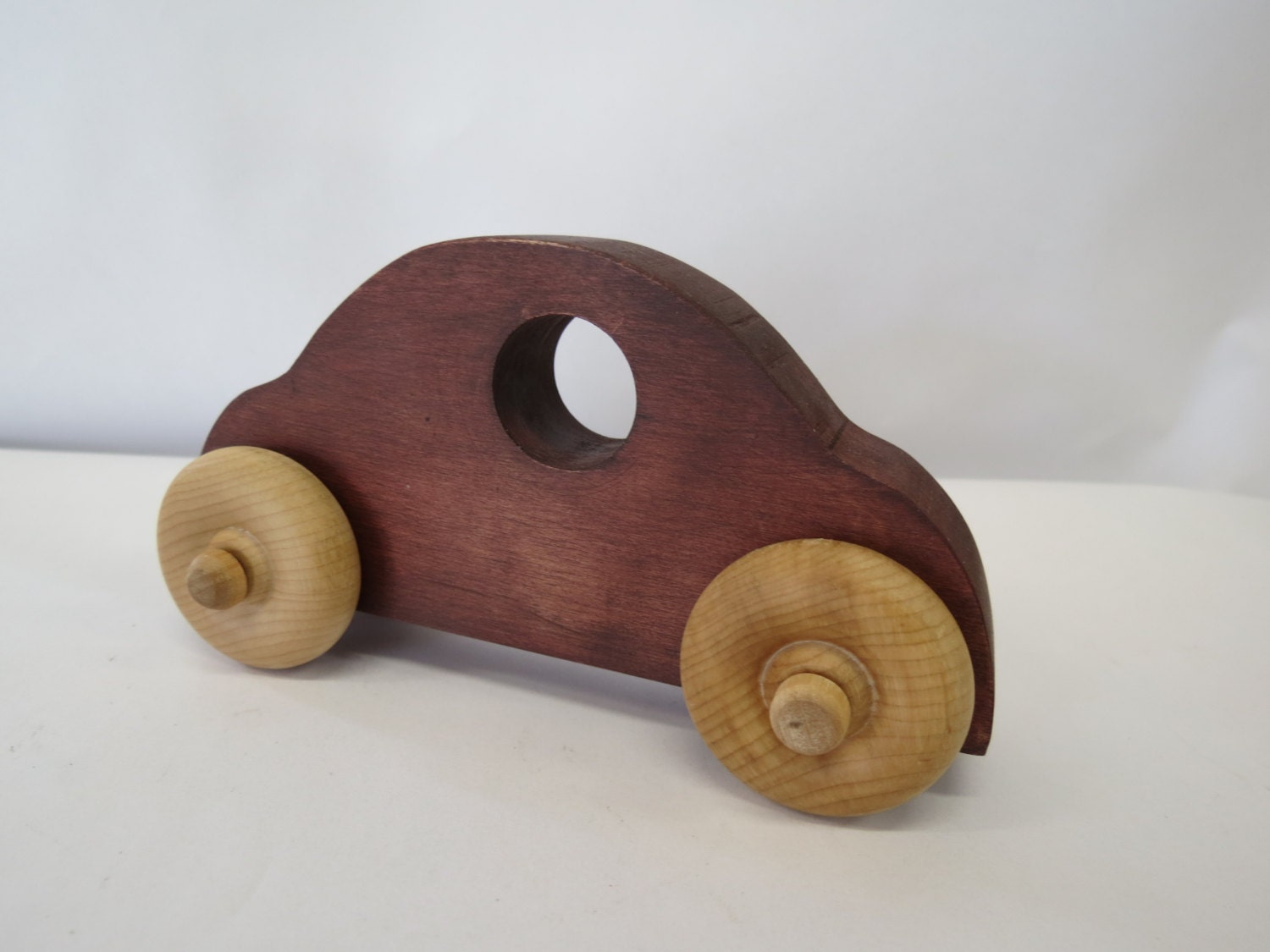 Maple wood car