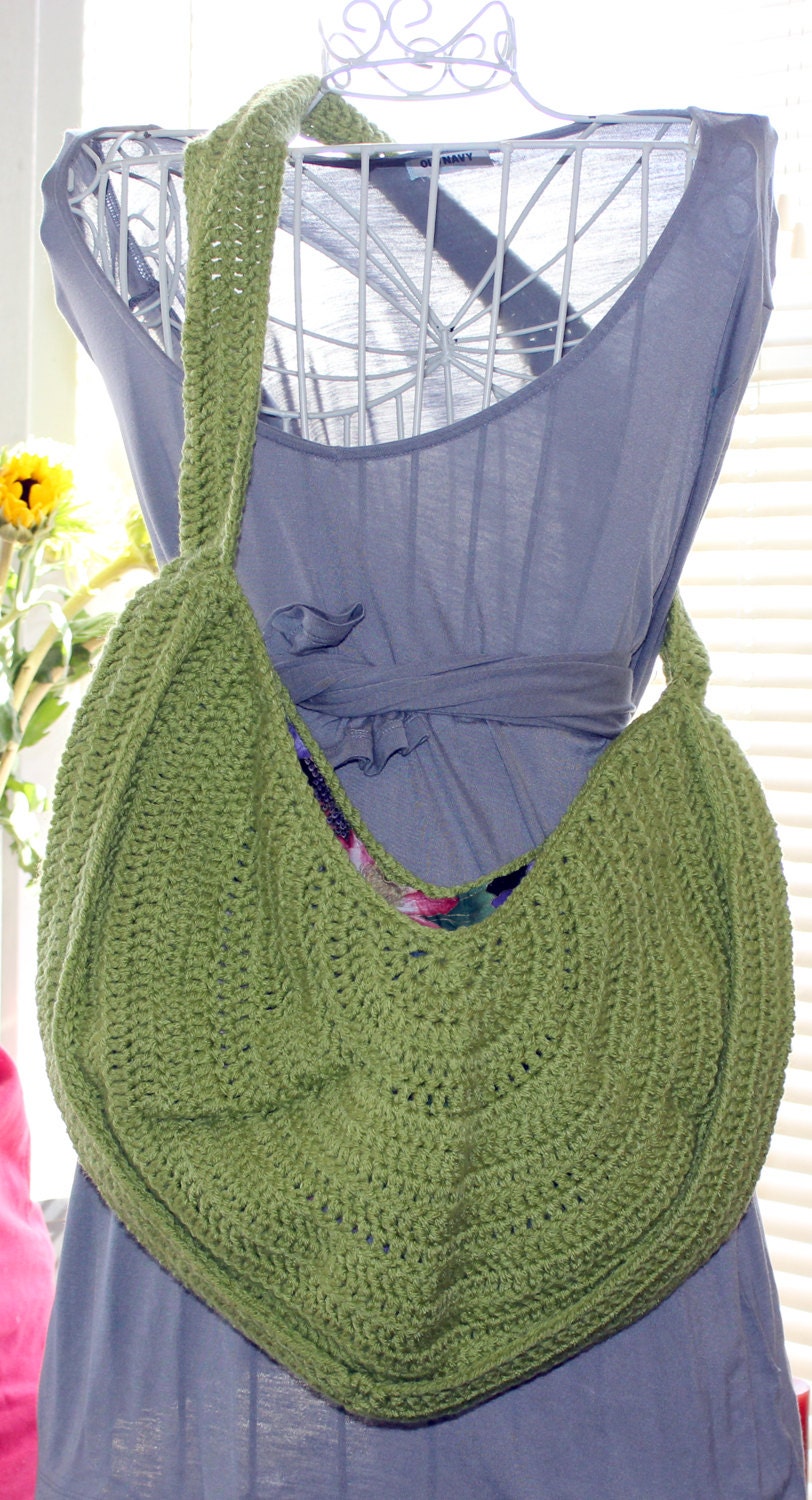 Crossbody sling bag / hobo bag Crochet