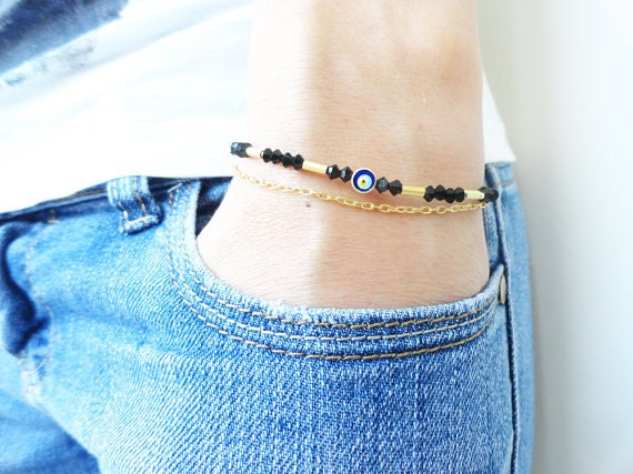 evil eye bracelet ethnic arabic jewelry istanbul accessories red christmas jewelry for women best friend birthday gift unique cheap gift