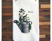 100% Cotton Flour Sack Chef's Kitchen Dish Towel Mom Hummingbird Mother's Day Mom Great Mother's Day Gift