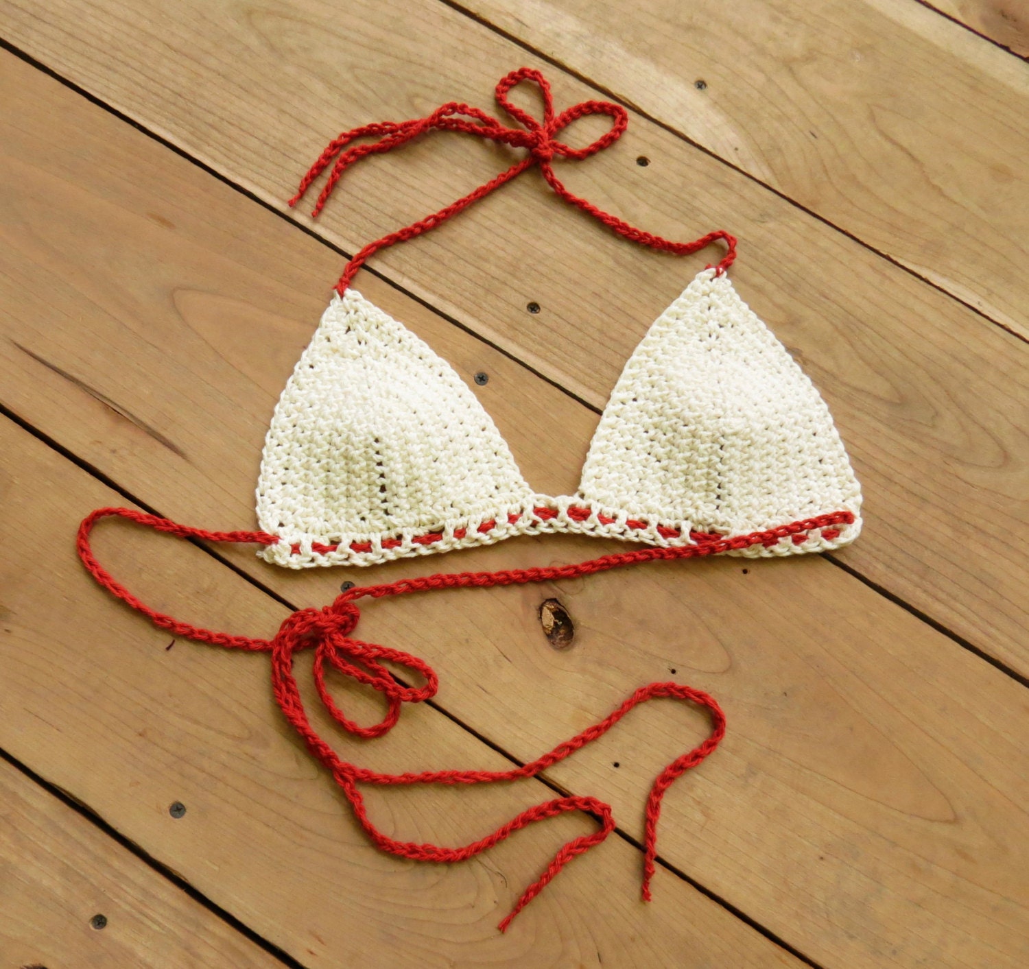 crochet bikini tops. swimwear and summer top. made to order.