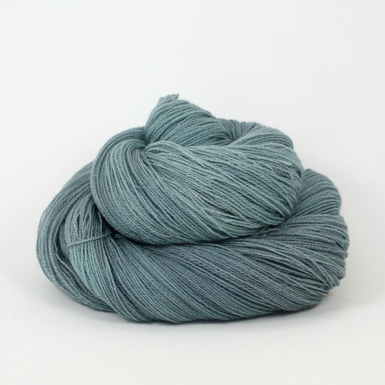 Lyra - Hand Dyed Merino Tussah Silk Lace Yarn - Colorway: Harbor